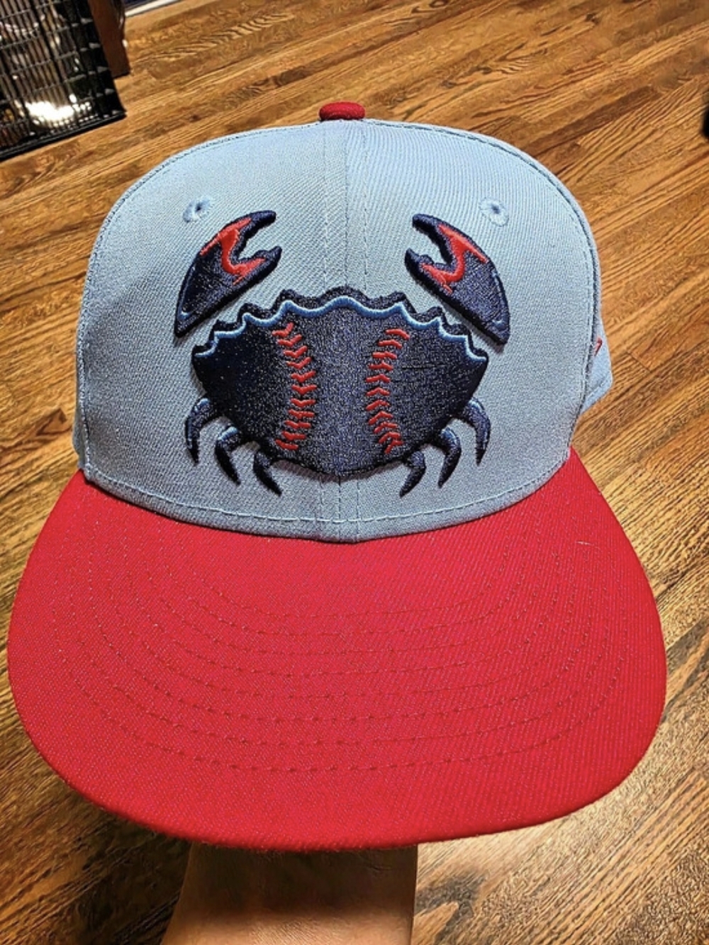 New Era Chesapeake Baysox New Era 59FIFTY Fitted Hat 59FIFTY Fitted Hat Red &